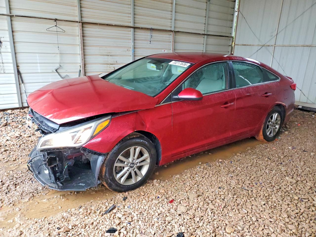 2016 HYUNDAI SONATA — Front 3/4