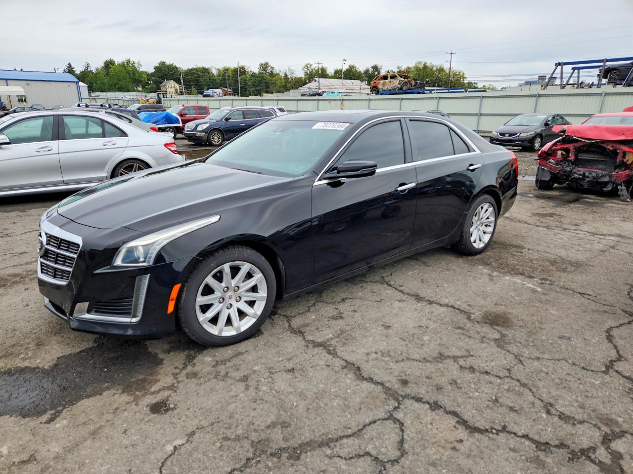 2014 CADILLAC CTS Luxury — Front 3/4