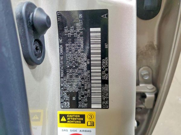 2014 LEXUS RX350 350 — VINS