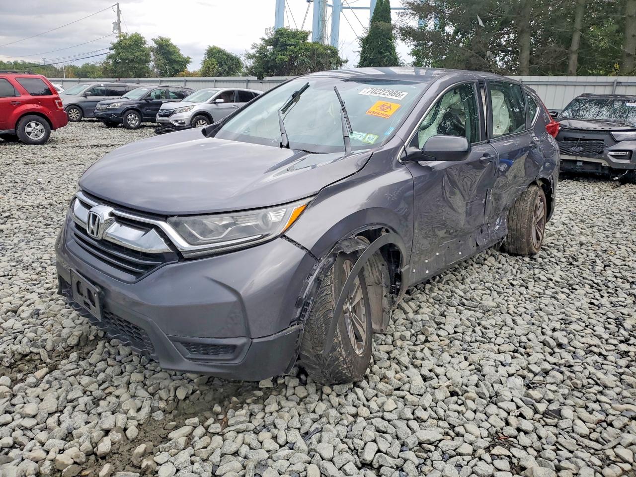 2018 HONDA CRV LX — Front 3/4