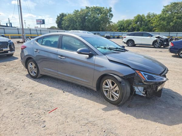 2019 HYUNDAI ELANTRA — Passenger 3/4