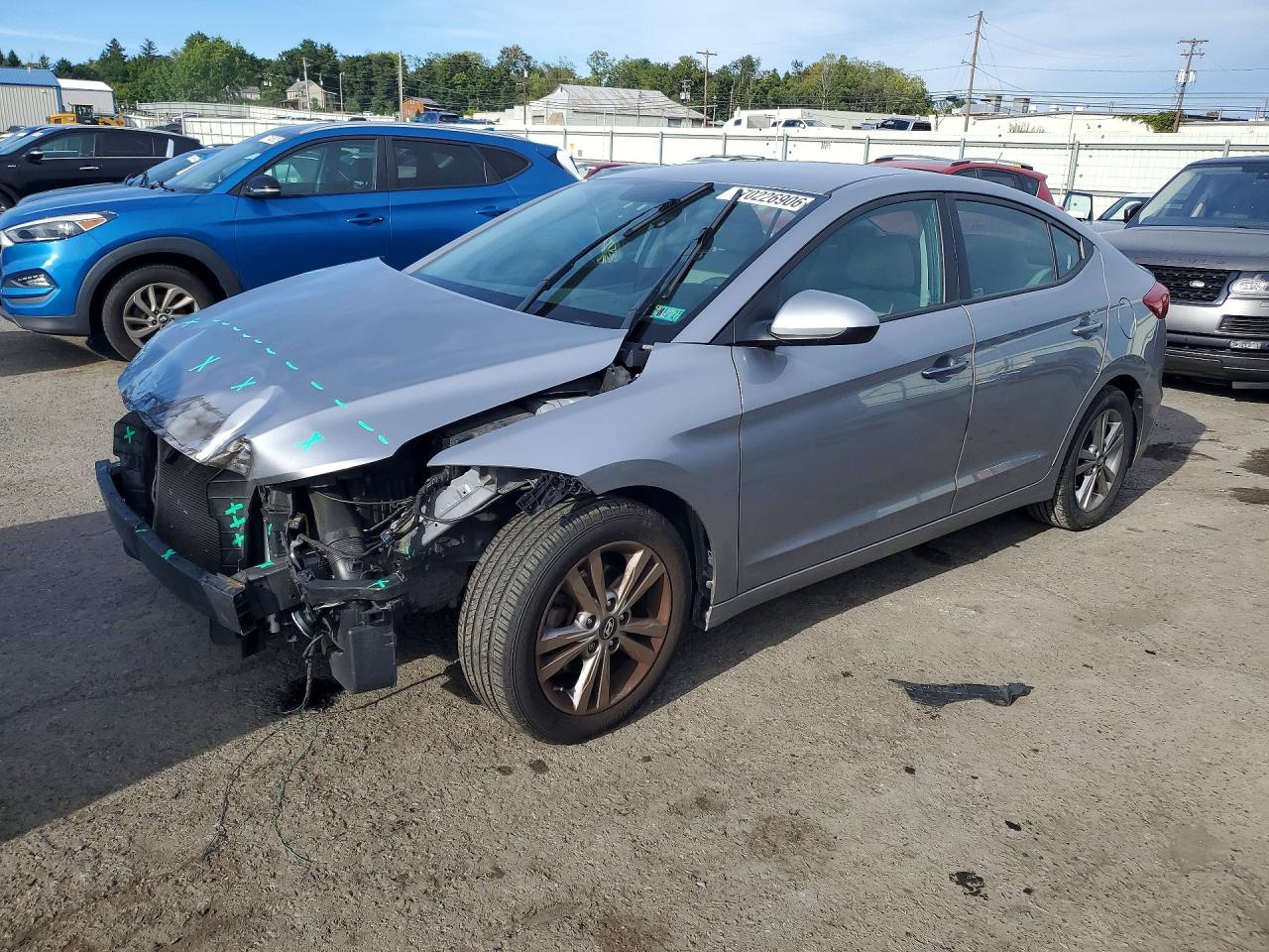 2017 HYUNDAI ELANTRA — Front 3/4
