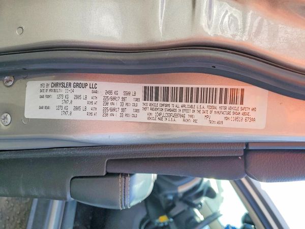 2015 JEEP CHEROKEE Latitude — VINS