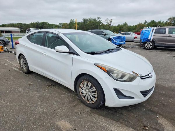 2016 HYUNDAI ELANTRA — Passenger 3/4