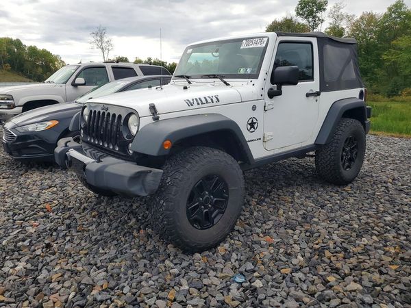 2014 JEEP WRANGLER Sport — Front 3/4