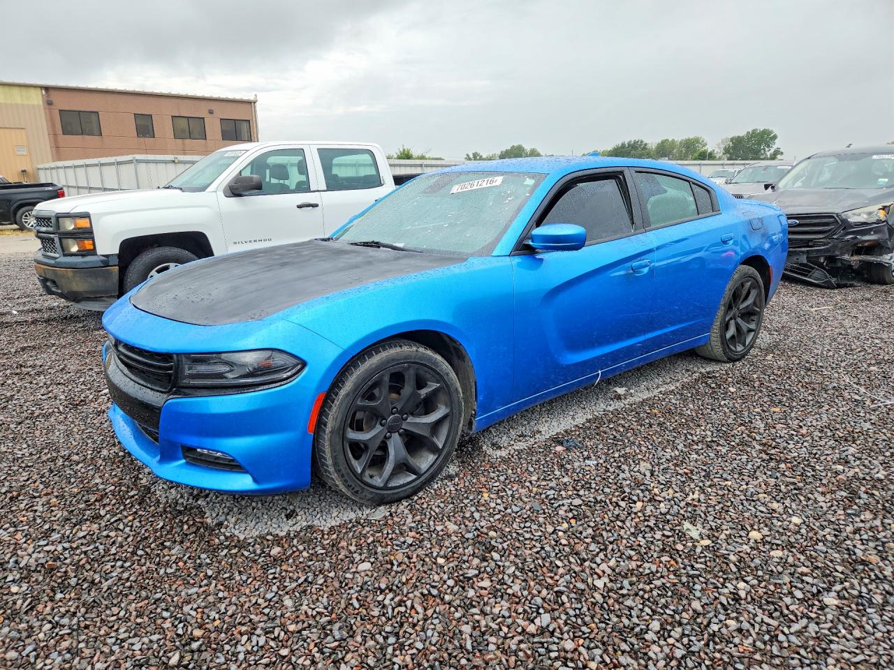 2015 DODGE CHARGER SXT — Front 3/4