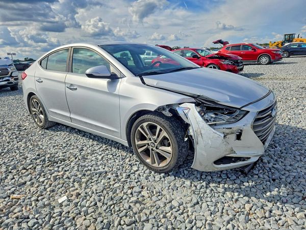 2017 HYUNDAI ELANTRA — Passenger 3/4