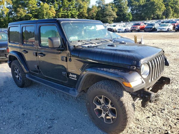 2020 JEEP WRANGLER UNLIMITED Unlimited Sahara — Passenger 3/4