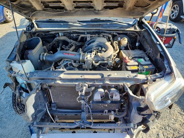 2018 TOYOTA TACOMA — Engine bay