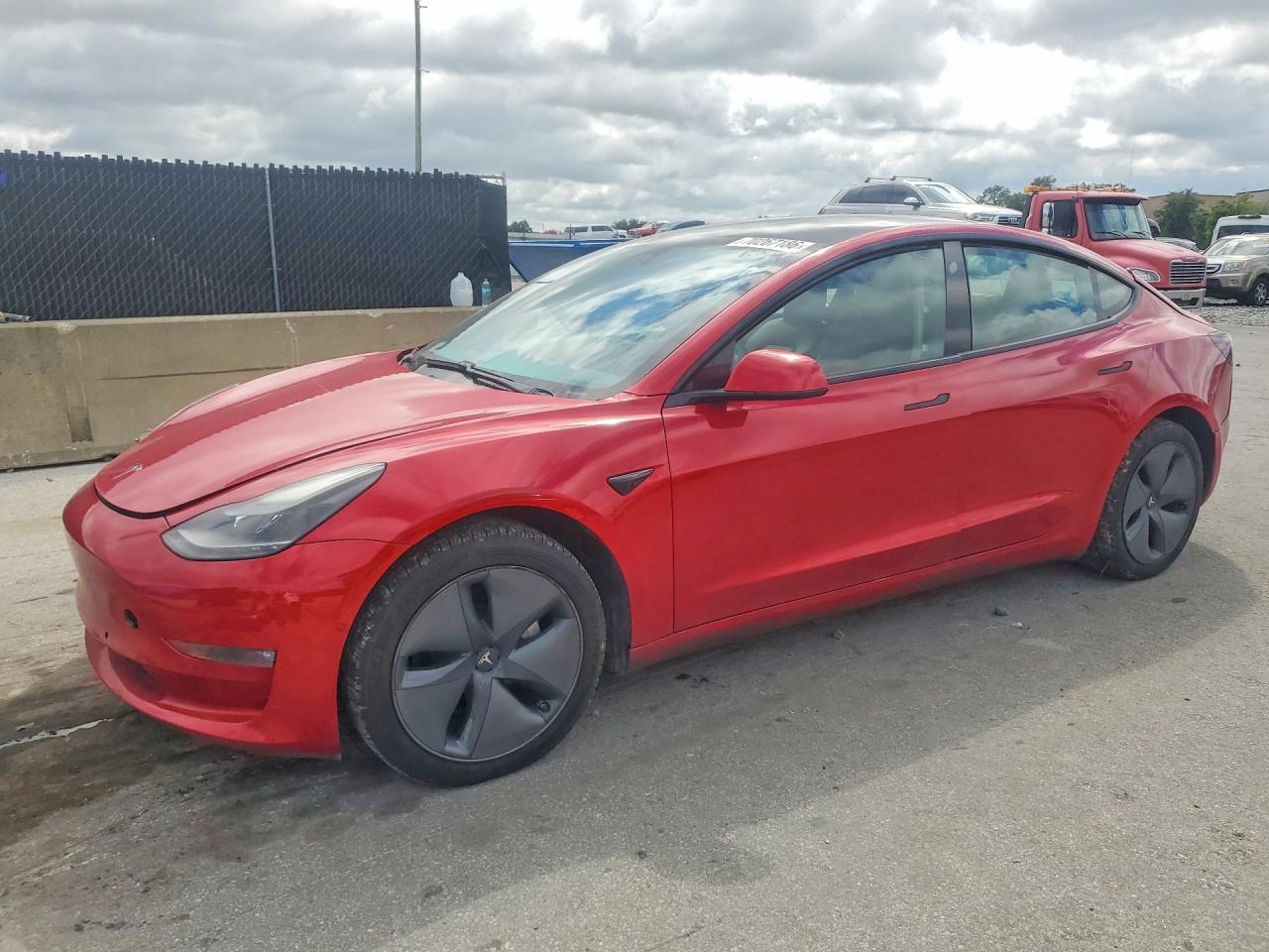 2021 TESLA MODEL 3 — Front 3/4