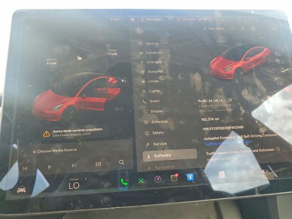 2021 TESLA MODEL 3 — ODOM