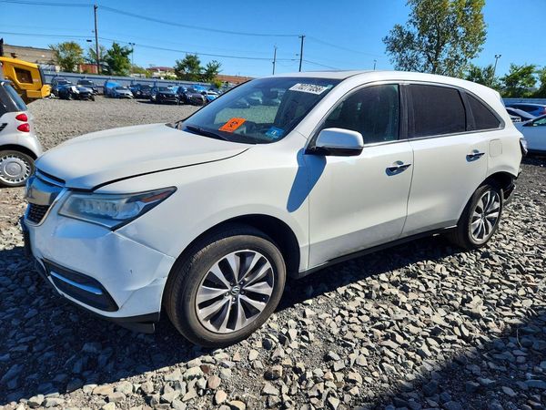 2016 ACURA MDX SH-AWD w/Tech — Front 3/4