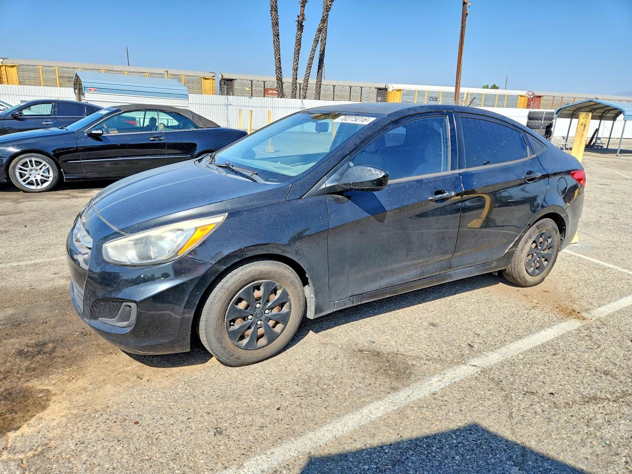 2016 HYUNDAI ACCENT GS / GLS — Front 3/4