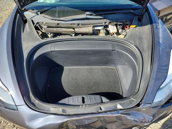 2018 TESLA MODEL 3 — Engine bay