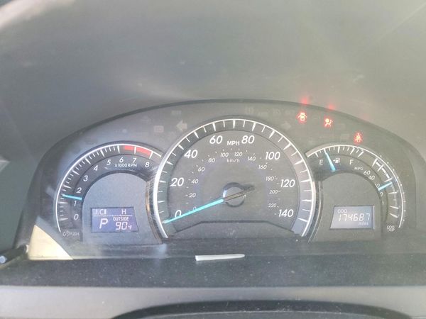 2012 TOYOTA CAMRY — ODOM