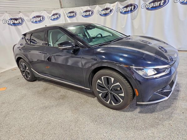2023 KIA EV6 Light, Wind — Passenger 3/4