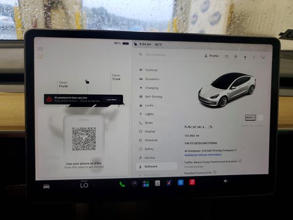 2022 TESLA MODEL 3 — ODOM