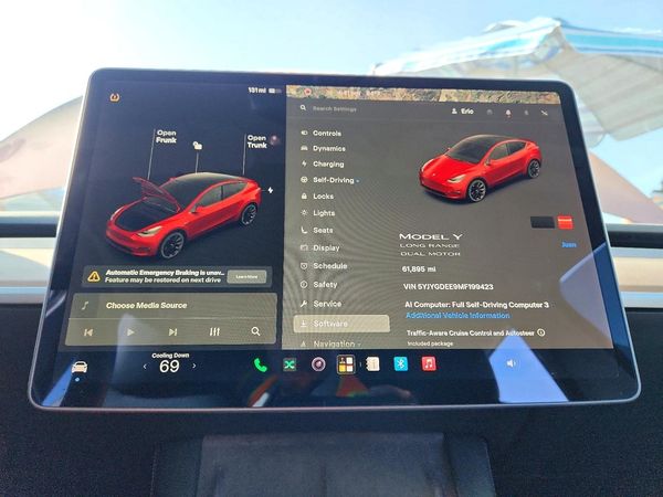 2021 TESLA MODEL Y — ODOM