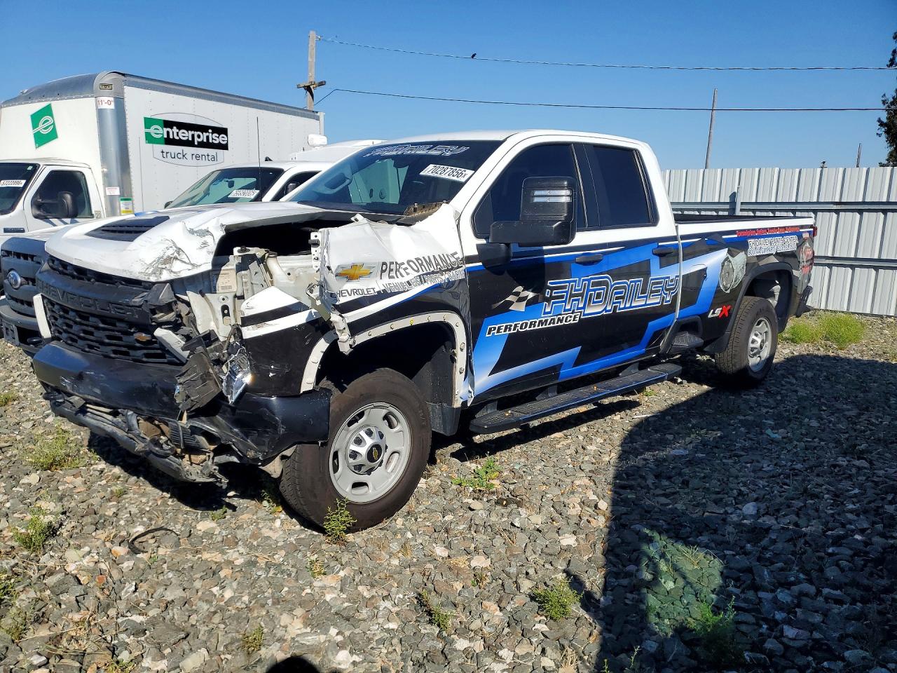2022 CHEVROLET SILVERADO Work Truck — Front 3/4