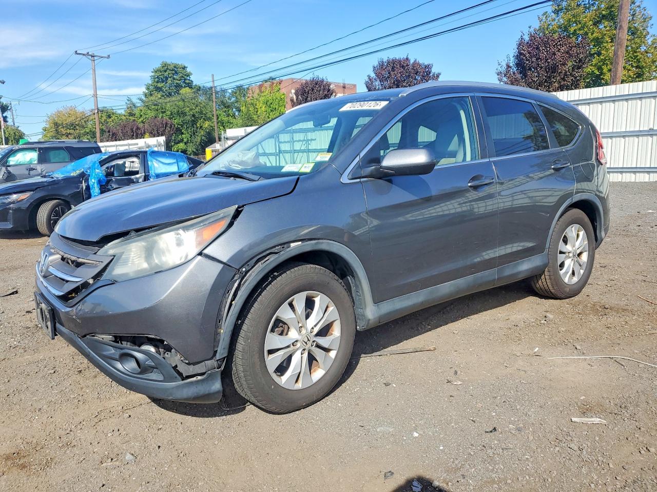 2014 HONDA CRV EX-L — Front 3/4