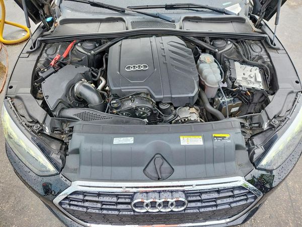 2021 AUDI A5 quattro Premium Plus — Engine bay