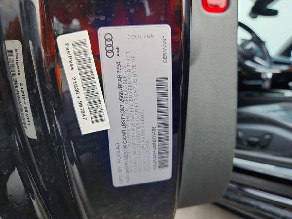 2021 AUDI A5 quattro Premium Plus — VINS