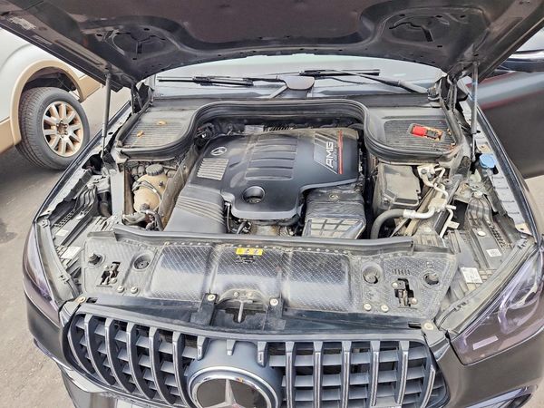 2021 MERCEDES-BENZ GLE COUPE AMG GLE53 — Engine bay