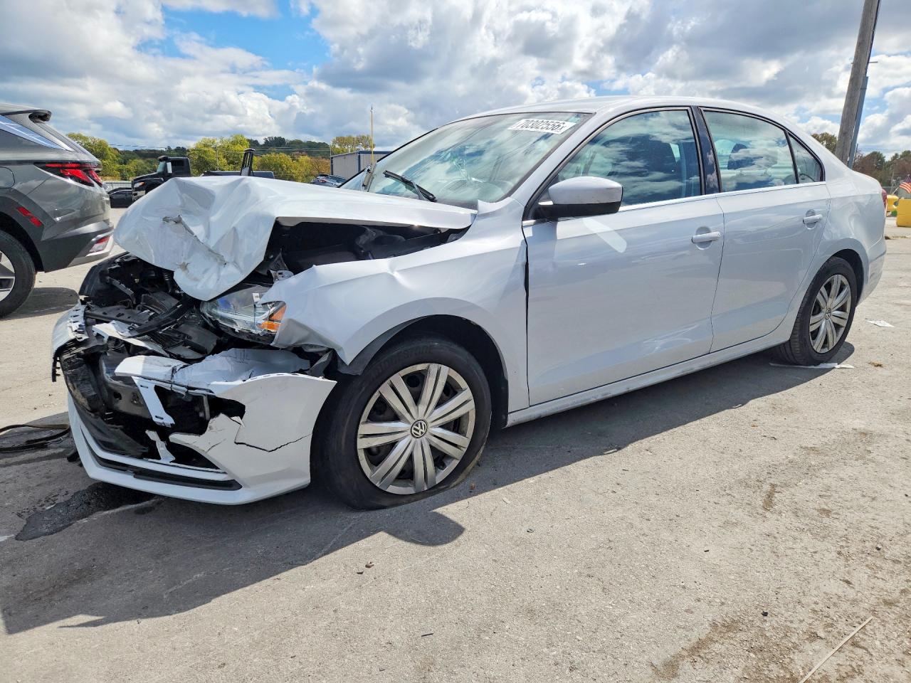2017 VOLKSWAGEN JETTA S — Front 3/4