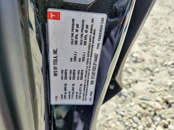 2018 TESLA MODEL 3 — VINS