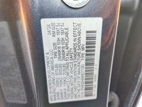 2024 HONDA CR-V Sport-L — VINS