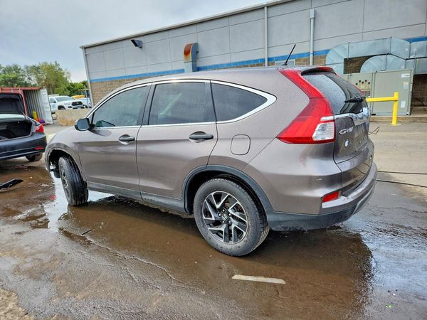 2016 HONDA CRV SE — DSRA