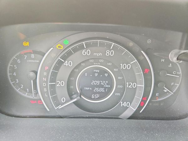 2016 HONDA CRV SE — ODOM