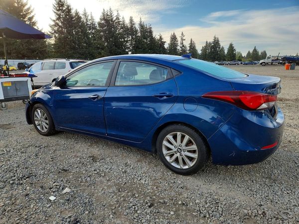 2016 HYUNDAI ELANTRA — DSRA