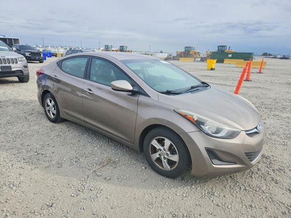 2014 HYUNDAI ELANTRA GLS(Middle) — Passenger 3/4