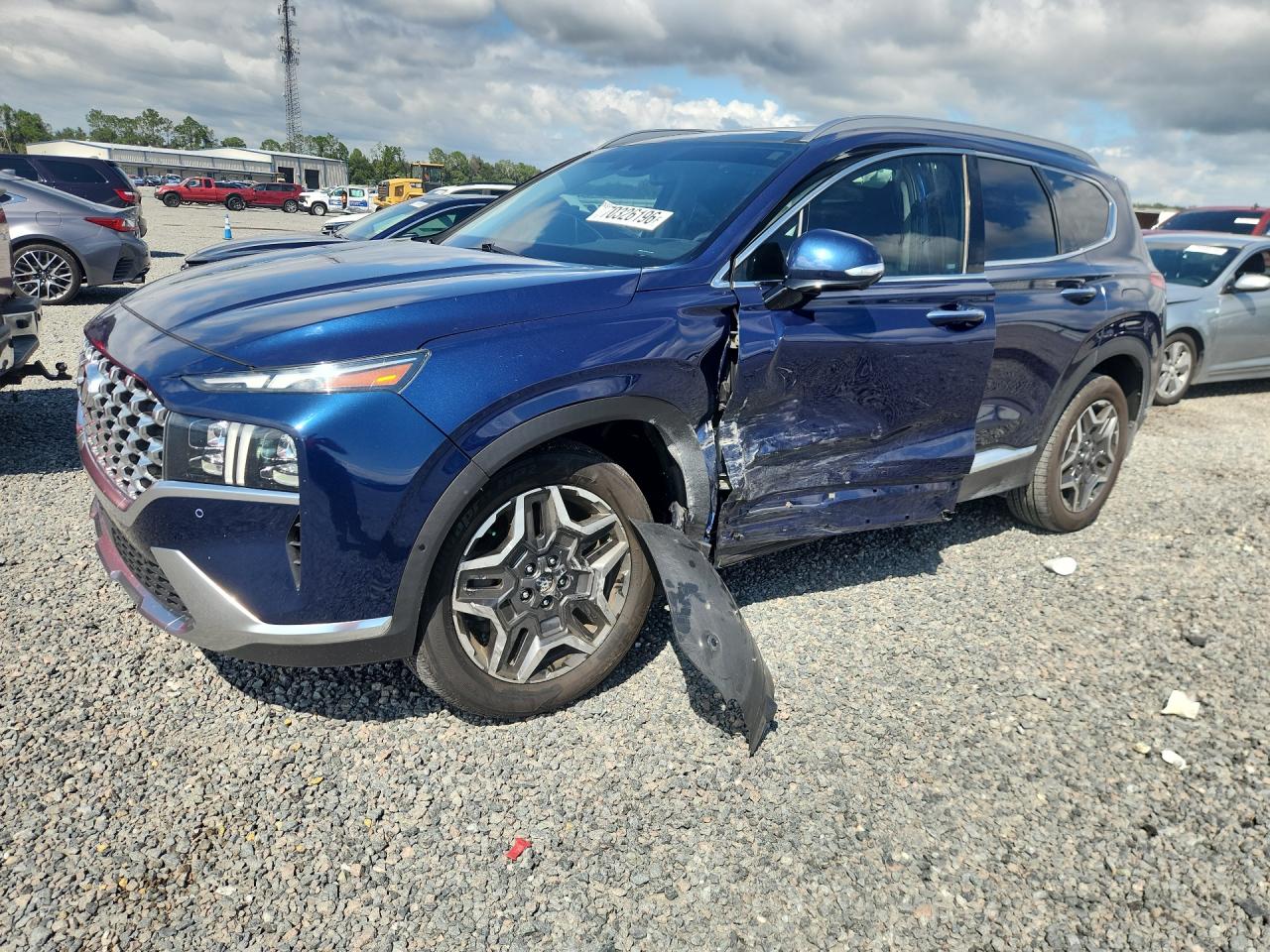 2021 HYUNDAI SANTA FE Limited — Front 3/4
