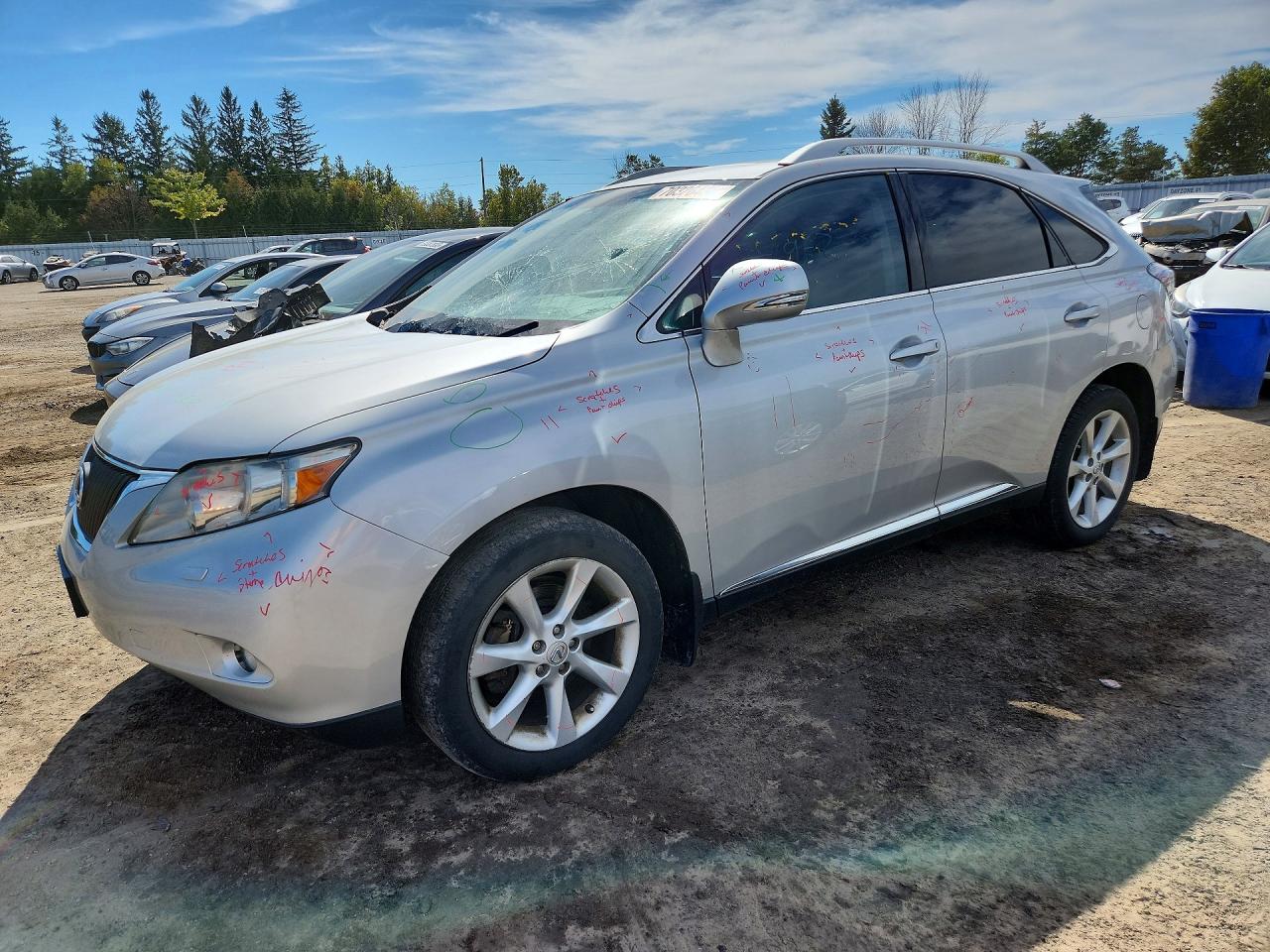 2012 LEXUS RX 350 — Front 3/4