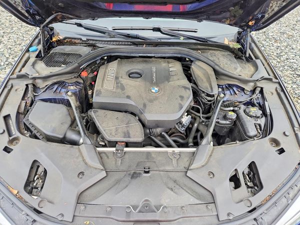 2017 BMW 530 xDrive — Engine bay