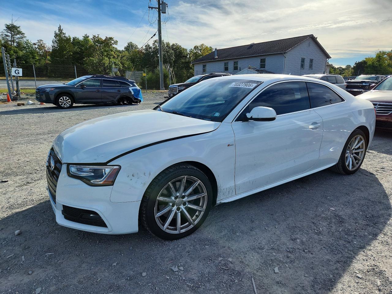 2016 AUDI A5 S Line quattro Premium — Front 3/4
