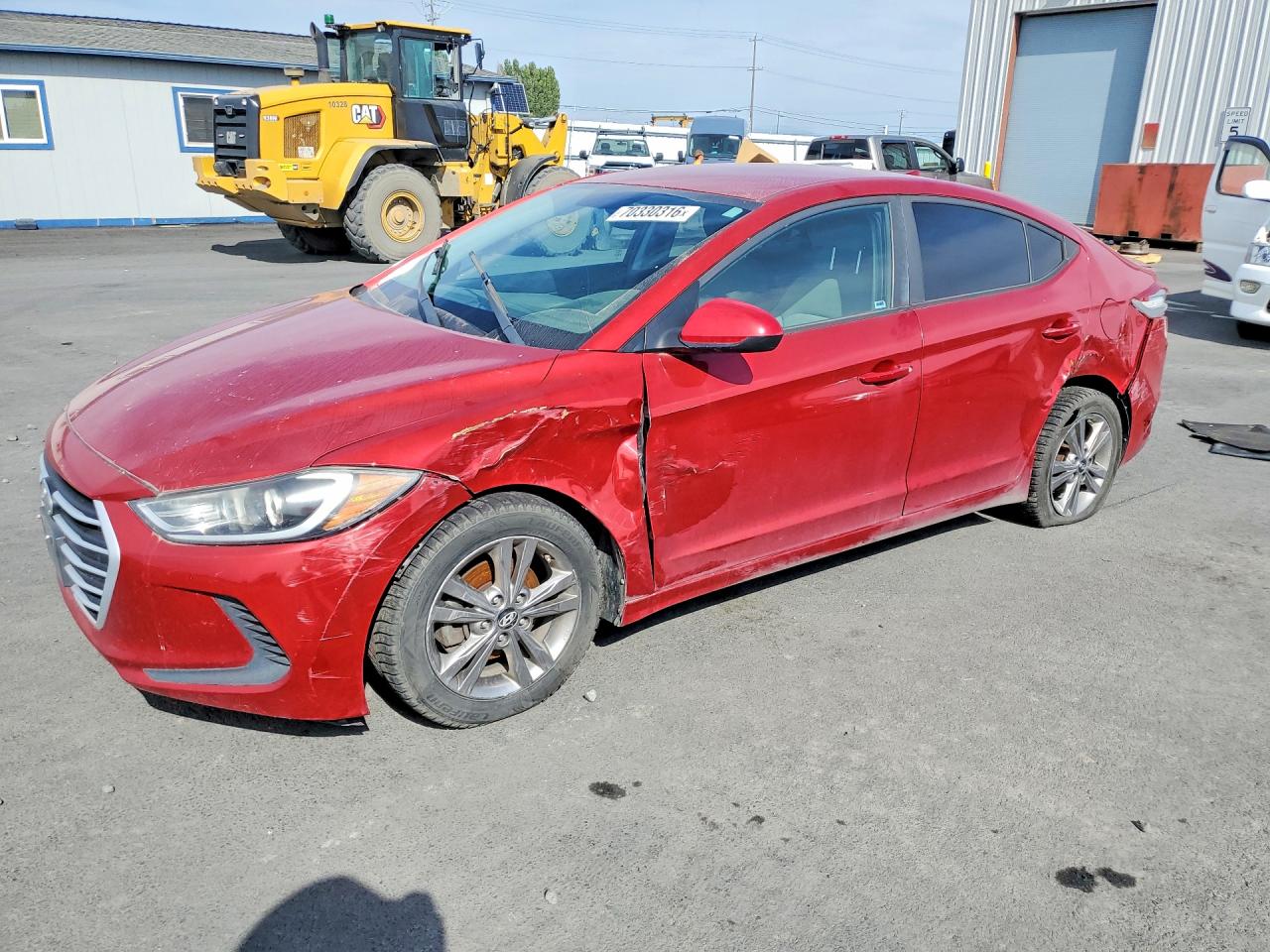 2018 HYUNDAI ELANTRA — Front 3/4