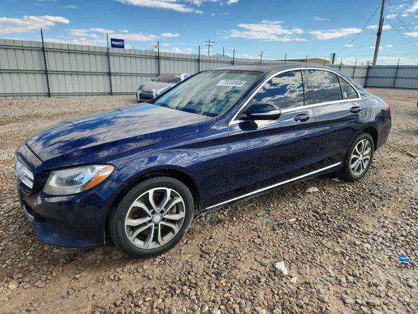 2015 MERCEDES-BENZ C-CLASS 4-MATIC — Front 3/4