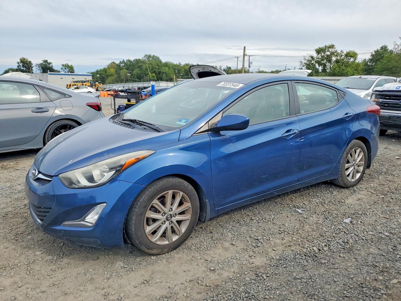 2015 HYUNDAI ELANTRA GLS(Middle) — Front 3/4