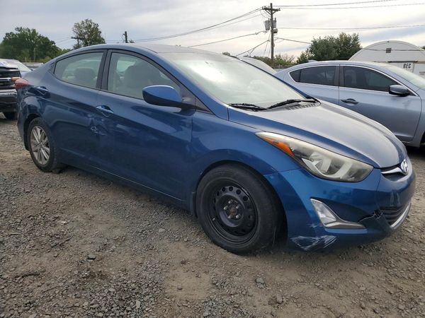 2015 HYUNDAI ELANTRA GLS(Middle) — Passenger 3/4