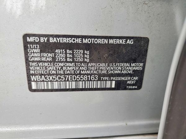 2014 BMW 328 xDrive GT — VINS