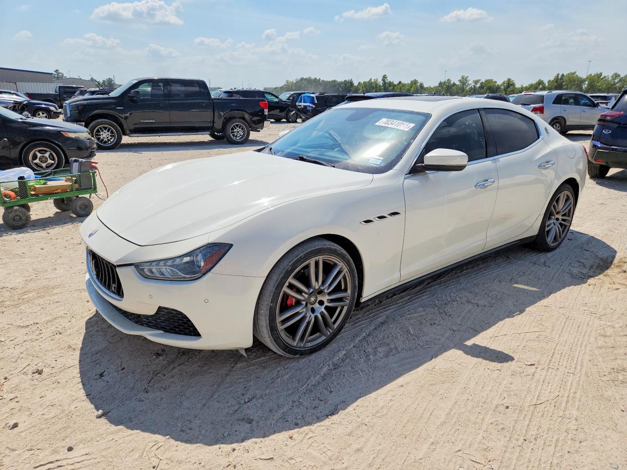 2017 MASERATI GHIBLI — Front 3/4
