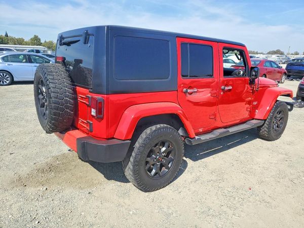 2017 JEEP WRANGLER UNLIMITED SAHARA 4X4 — PSRA