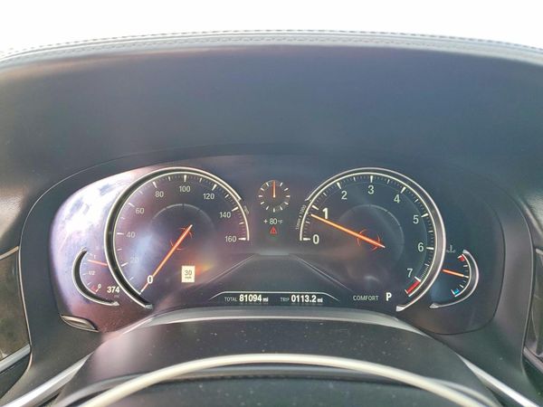 2018 BMW 750 — ODOM