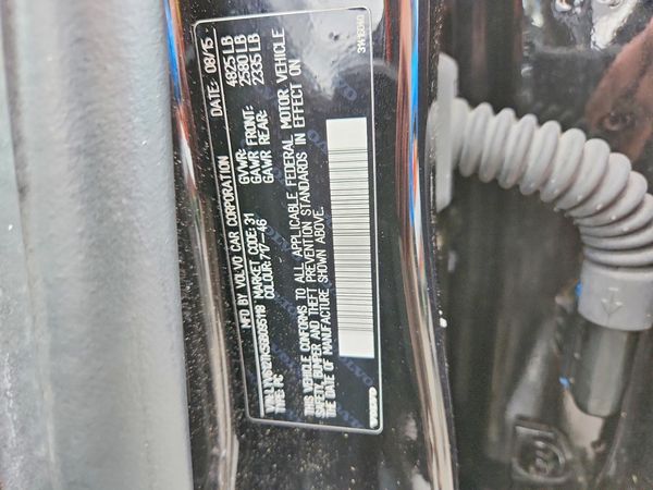 2016 VOLVO S60 SV33 Premier — VINS