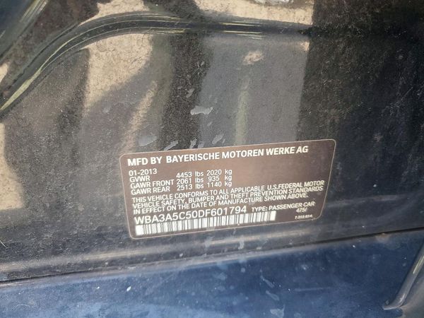 2013 BMW 328 — VINS