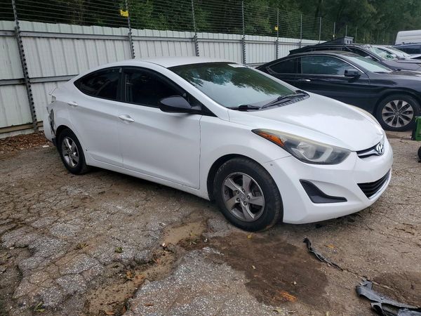 2015 HYUNDAI ELANTRA GLS(Middle) — Passenger 3/4