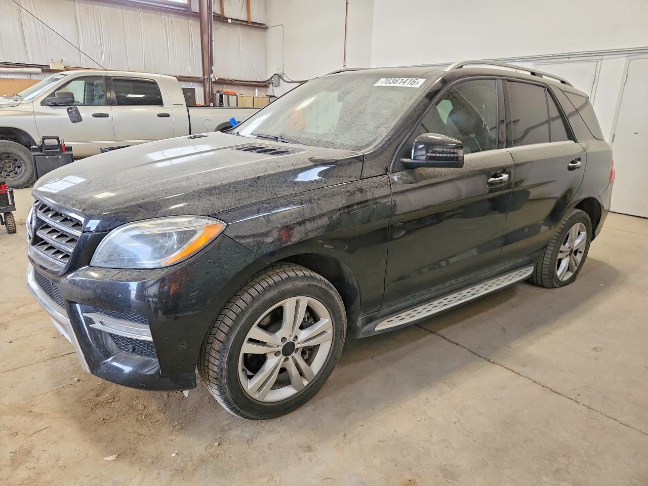 2013 MERCEDES-BENZ ML — Front 3/4
